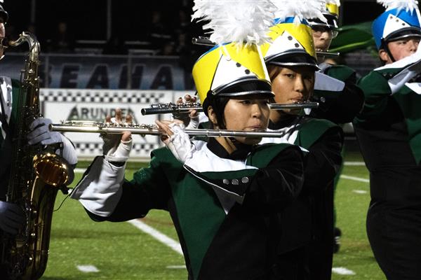 Arundel High School Marching Band Performing